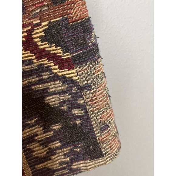 VTG Sunbelt 1980s Tapestry Jacket Women's XL Southwestern Tribal Aztec Boho - Picture 13 of 13